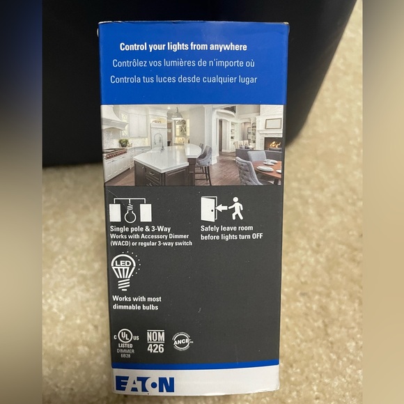 NIB Eaton Wi-Fi smart universal dimmer - Picture 4 of 5